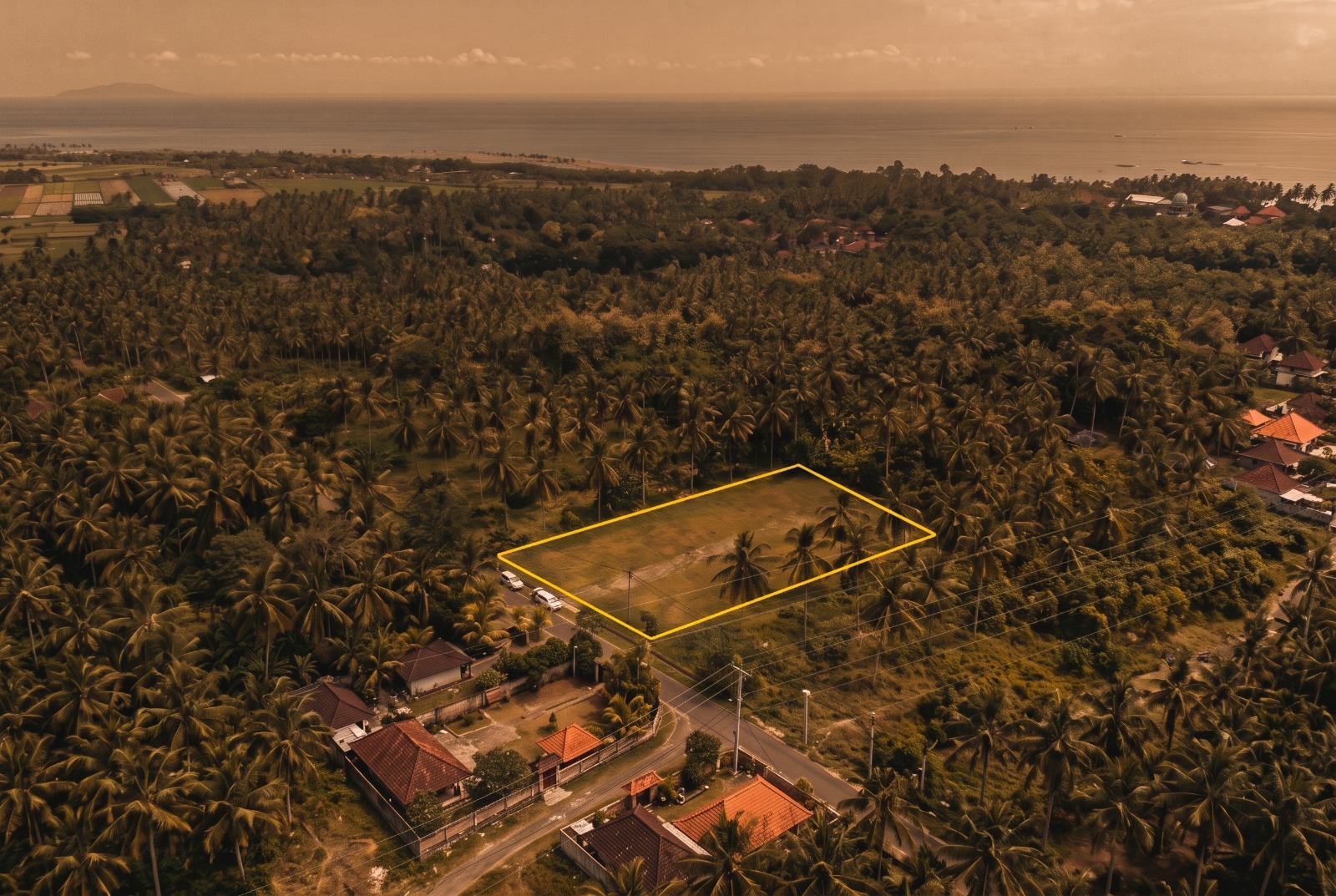 The Tira Hita Cacao factory under construction in Jembrana, Bali